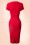 Pinup Couture - 40s Charlotte Pencil Dress in Red 8