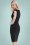 Vintage Chic for Topvintage - 50s Anita Pencil Dress in Black 7