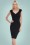 Vintage Chic for Topvintage - 50s Anita Pencil Dress in Black 6