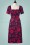 Dolly & Dotty Navy and Red Floral Dress 100 39 20722 20170529 0001pop