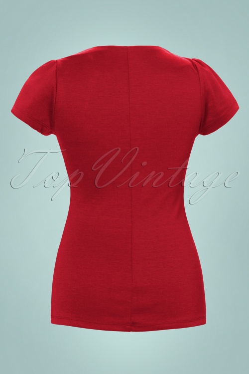 Steady Clothing - Sophia-topje in rood 3