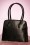 VaVa Vintage - Classic Bag Années 70 en Cuir véritable Noir 2