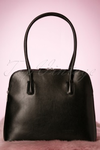 VaVa Vintage - 70s Classic Bag in Black genuine leather 5