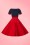 Dolly and Dotty 50s Darlene Red Blue Swing Dress  102 20 21151 20170216 0014w