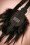 Unique Vintage - Gladys Coque Feather Headband Années 20 en Noir 5
