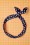 Collectif Navy polka hairband 13310 07242017 002aW