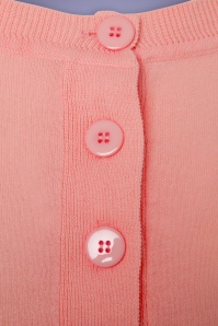 Banned Retro - 50s Raven Cardigan in Light Pink 3