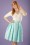Lindy Bop Polkadot Veronika Swing Skirt in Mint  20170531 0016W