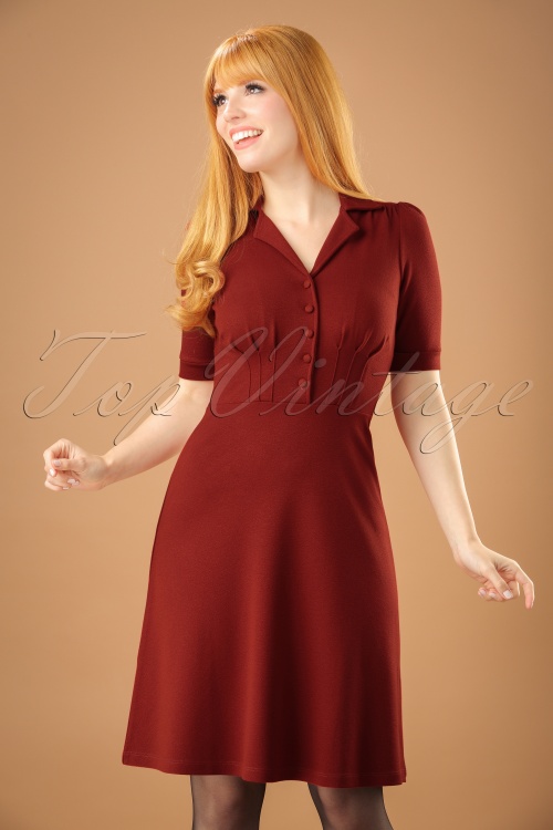 King Louie Rio Red Diner Dress 102 20 21298 20170711 01W