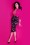Vixen by Micheline Pitt - 50s Vixen Top in Hot Pink 2