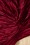 Vixen - Viola Velvet Turban Hat Années 20 en Rouge  3
