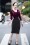 Bettie Page Clothing - High Time Pencil Skirt Années 50 en Noir 2