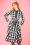 Collectif Clothing Mara Checked Shirt Dress in Black and white 21835 20170613 model01W