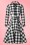 Collectif Clothing - 50s Mara Checked Shirt Dress in Black and White 2