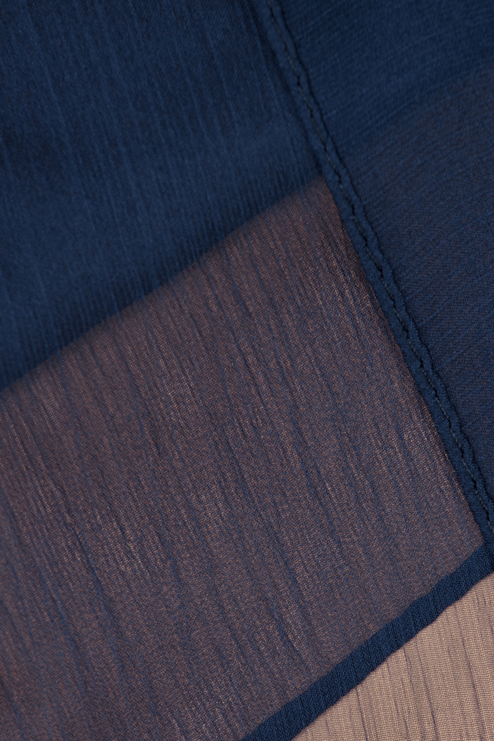 Banned Retro - Anna haarsjaal in marineblauw 3