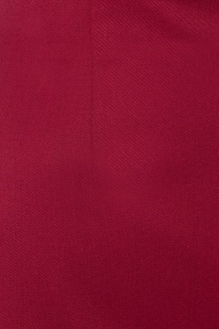Banned Retro - Paula Pencil Skirt Années 50 en Rouge 4