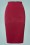 Banned Retro - 50s Paula Pencil Skirt in Red 2