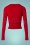 Banned Retro - 50s Dolly Cardigan in Bright Red 2