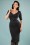 Collectif Clothing Trixie Black Pencil Dress 16111 20150624 0007W