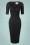 Collectif Clothing Trixie Black Pencil Dress 16111 20150624 0005W