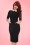 Collectif Clothing Winona Pencil Dress in Black and White 21975 20170612 0011