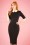 Collectif Clothing Winona Pencil Dress in Black and White 21975 20170612 0010w