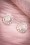 ZaZoo - Pearl and Clear Stones Earstuds Années 50 en Argent 3