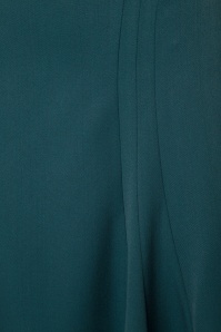Vixen - Melanie Flared Bell Skirt Années 50 en Bleu 3