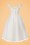 Vixen - 50s Betsy Bridal Swing Dress in White 6
