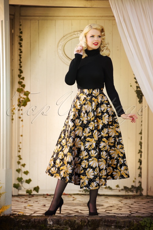 plus size midi skirt 1970