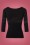 Dancing Days by Banned Pretty Illusion Black Bow Top 113 10 22394 3W