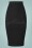 Collectif Clothing Fiona Skirt Plain in Black 10264 20160602 0003