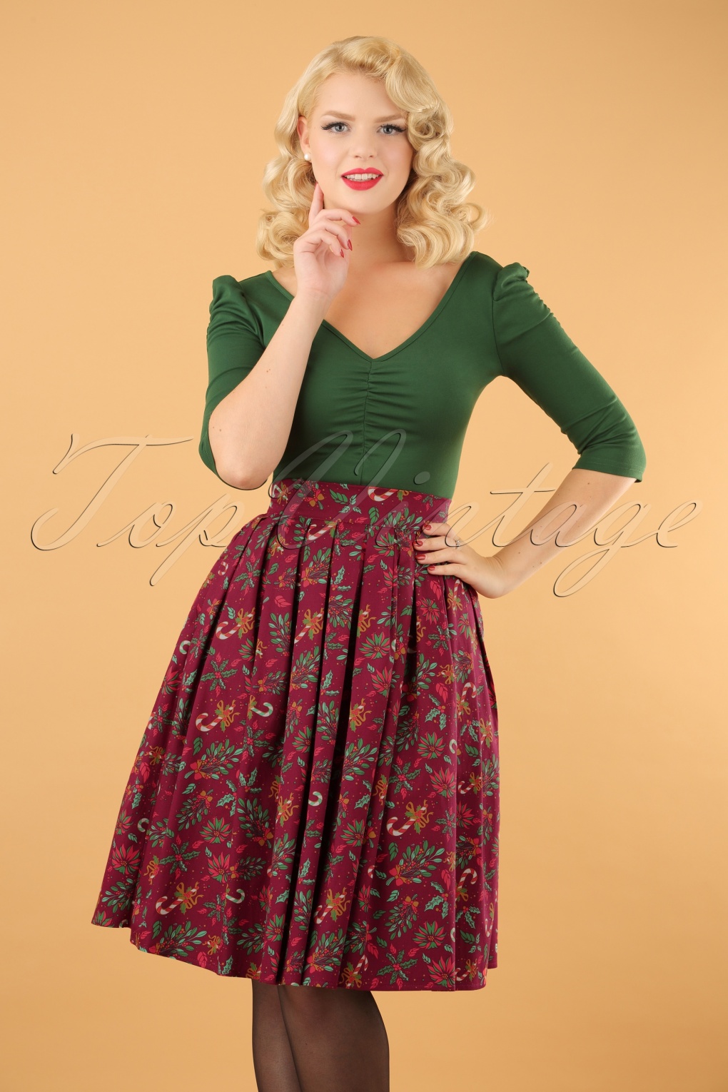 1950s autumn fashion