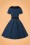 Bunny Bridget 50s Black Navy Checkered Dress 102 39 19563 20161103 0015W