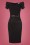Rebel Love Clothing - 50s Love Craft Pencil Dress in Black 3