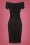 Rebel Love Clothing - 50s Love Craft Pencil Dress in Black 6