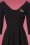 Rebel Love Clothing - 50s Flutter Moth Swing Dress in Black 4