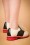 Banned Retro - 60s Old Soul Dancer Shoes in White and Black 6