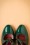 Lulu Hun - 50s Lucille Laquer Pumps in Vintage Green 3