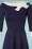 Steady Clothing - 50s Dreamboat Dollie Swing Dress in Navy 3
