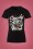 Steady Clothing - Final Lap T-Shirt Années 50 en Noir