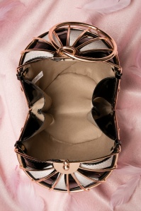 Victoria's Gem - 20s Classy Birdcage Handbag in Gold 5