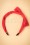 Lindy Bop - Bow Head Band Années 50 en Rouge 2