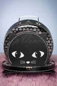 Sass & Belle - 60s Lucky the Black Cat Suitcases 7