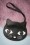 60s Lucky the Black Cat Coin Purse