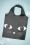 Lucky the Black Cat Black Cat Foldable Shopping Bag 213 10 23327 10102017 004W