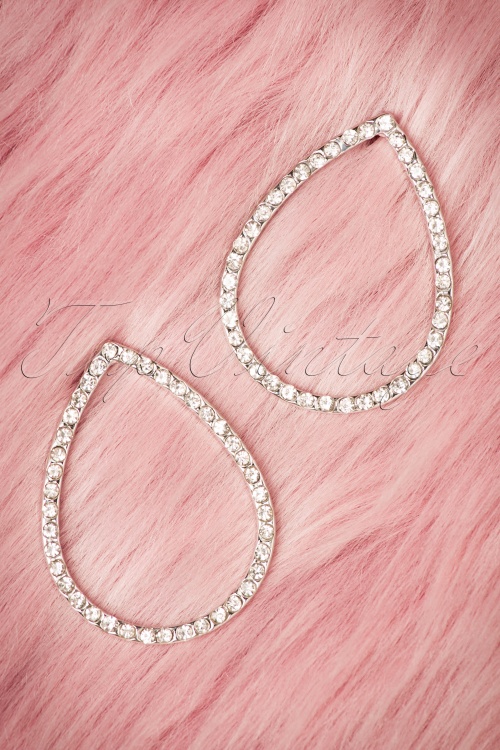 Darling Divine - Gänseblümchen-Ohrringe in Silber