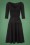 Vintage Chic for Topvintage - 50s Leonie Swing Dress in Black 2