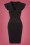 Belsira - Shella Pencil Dress Années 50 en Noir 2