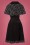 Bellissima  Polkadot Cape Black Swing Dress 102 14 23827 20171017 0011W